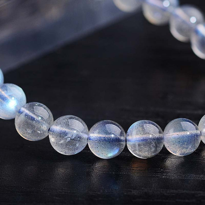 Buddha Stones Natural Moonstone Healing Beads Bracelet - image 11