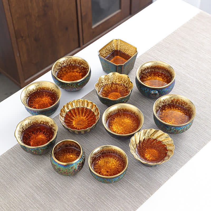 Colorful Ceramic Teacup Tea Cups - image 0