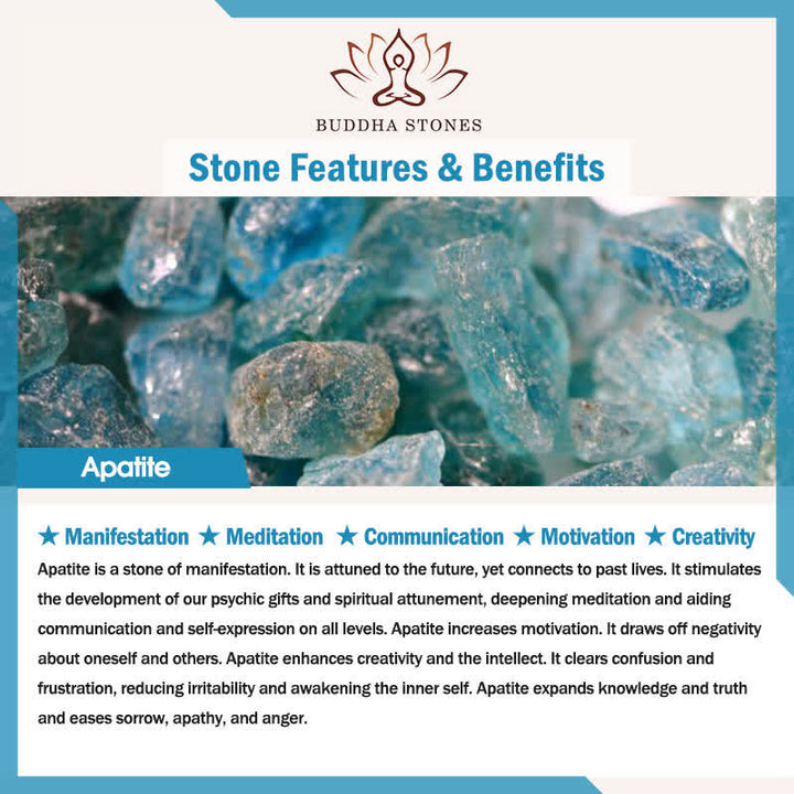 Buddha Stones Lazurite Lapis Lazuli Picasso Jasper Amazonite Rhodonite Apatite Positive Lotus Prayer Bead Bracelet - image 19