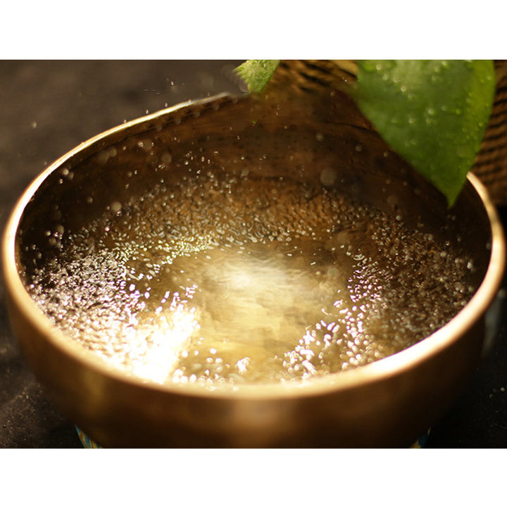 Tibetan Sound Bowl Handcrafted for Healing and Meditation Positive Energy Singing Bowl Set - image 7