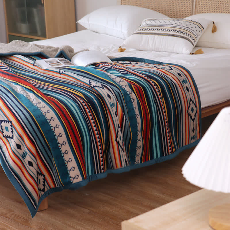 Geometric Warm Soft Bed Throw Blanket - 150*200cm - image 11