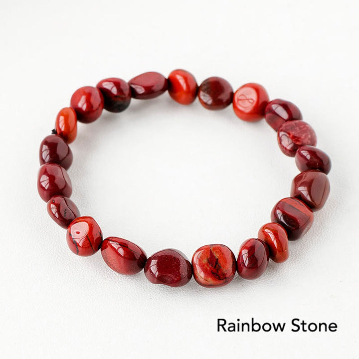 Natural Irregular Shape Crystal Stone Spiritual Awareness Bracelet