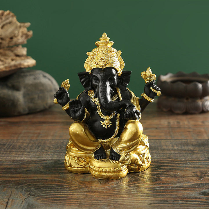 Buddha Stones Tibetan Ganpati FengShui Decoration - Ganpati  - image 0