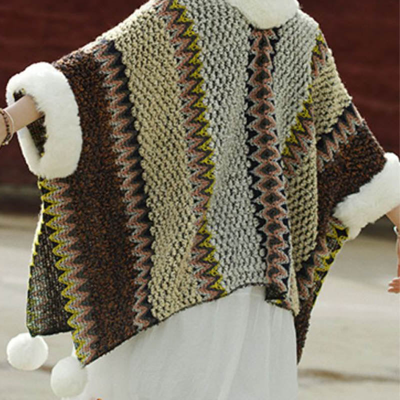 Buddha Stones Tibetan Multicolored Striped Shawl Winter Cozy Travel Scarf Wrap - image 8