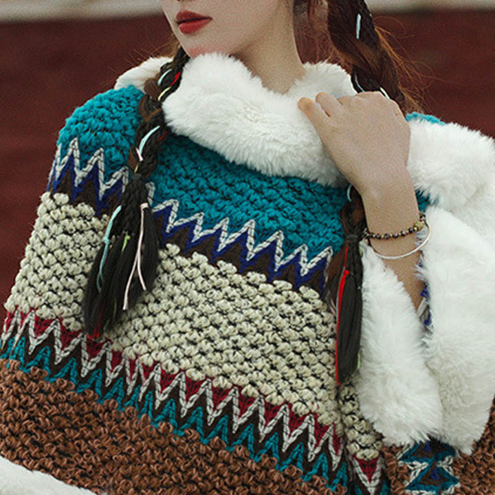 Buddha Stones Tibetan Multicolored Striped Shawl Winter Cozy Travel Scarf Wrap - image 50