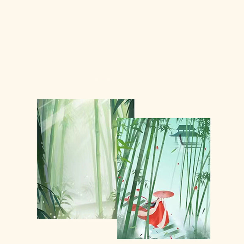 Buddha Stones 925 Sterling Silver Hetian Jade Bamboo Leaf Peace Buckle Prosperity Necklace Pendant - image 7