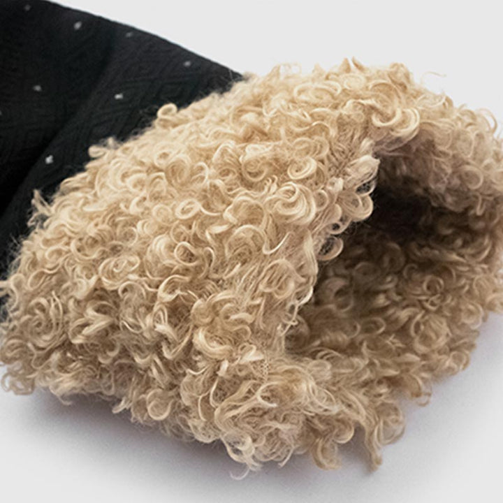 Buddha Stones Tibetan Clothing Lhasa Fleece Lined Top Winter Women Clothing - image 5