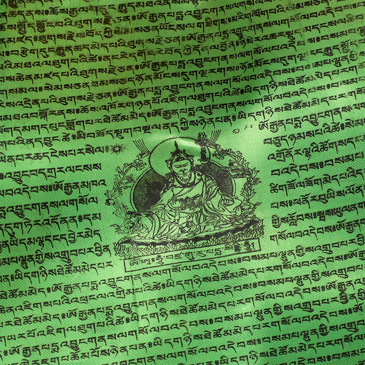 Buddha Stones Outdoor Long-lasting Windhorse 20 Pcs Prayer Flag - image 3