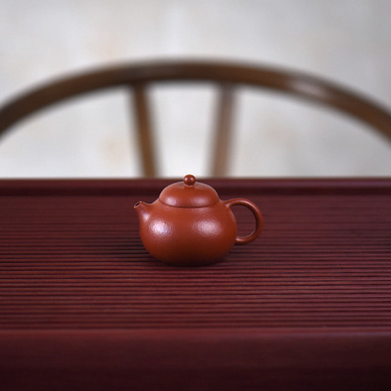 Buddha Stones Yixing All Handmade Wen Dan Brown Purple Clay Kung Fu Teapot - image 2