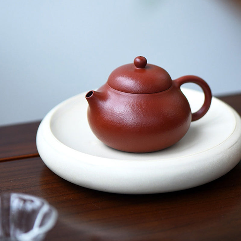 Buddha Stones Yixing All Handmade Wen Dan Brown Purple Clay Kung Fu Teapot - image 1