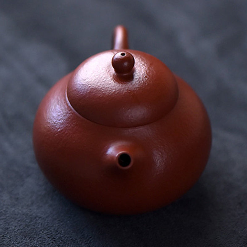 Buddha Stones Yixing All Handmade Wen Dan Brown Purple Clay Kung Fu Teapot - image 9