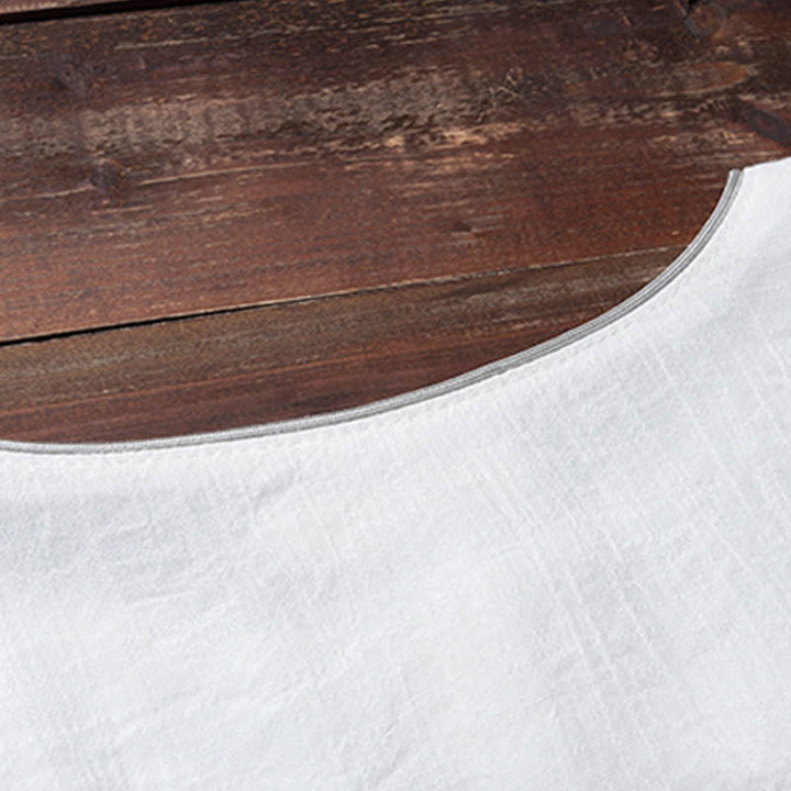 Buddha Stones 2Pcs Simple Design White Top Pants Meditation Yoga Zen Tai Chi Clothing Women's Set - image 9