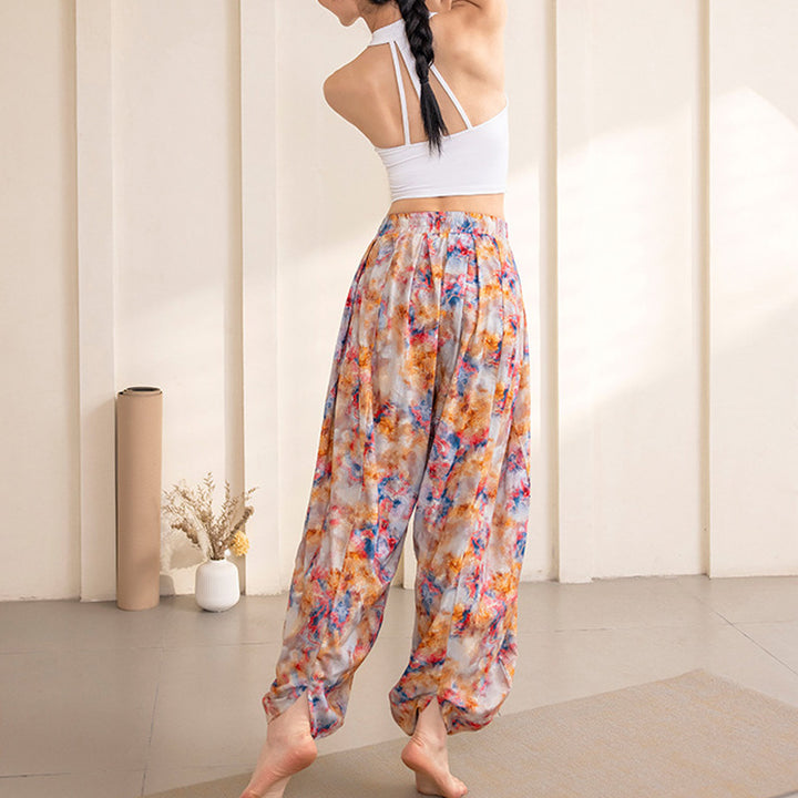 Buddha Stones Simple Design Trousers Sports Fitness Yoga Women's Yoga Pants - image 7