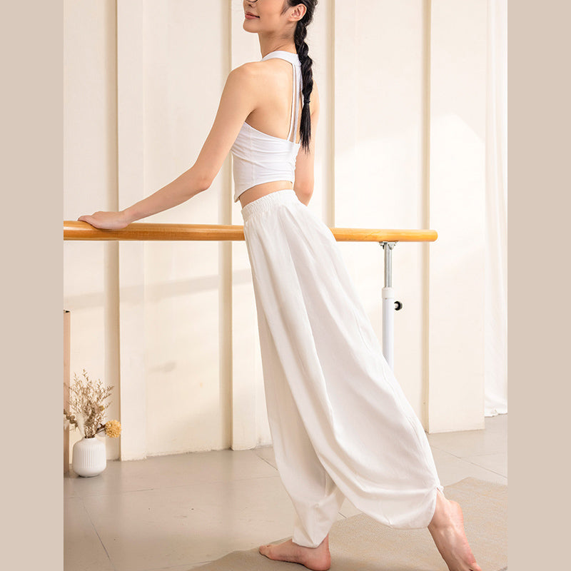 Buddha Stones Simple Design Trousers Sports Fitness Yoga Women's Yoga Pants - image 18