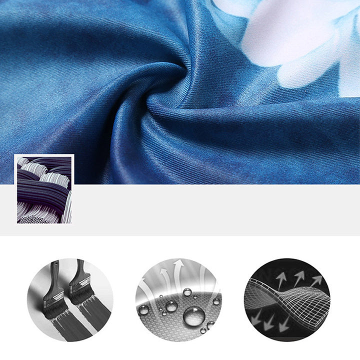 Buddha Stones Lotus Flower Floral Print Design Pants Sports Fitness Yoga Leggings Women's Yoga Pants - image 10