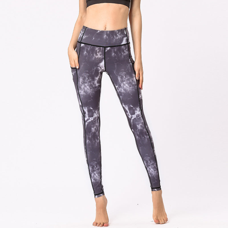 Buddha Stones Colorful Print Pants Sports Exercise Fitness Leggings Women's Yoga Pants - image 6
