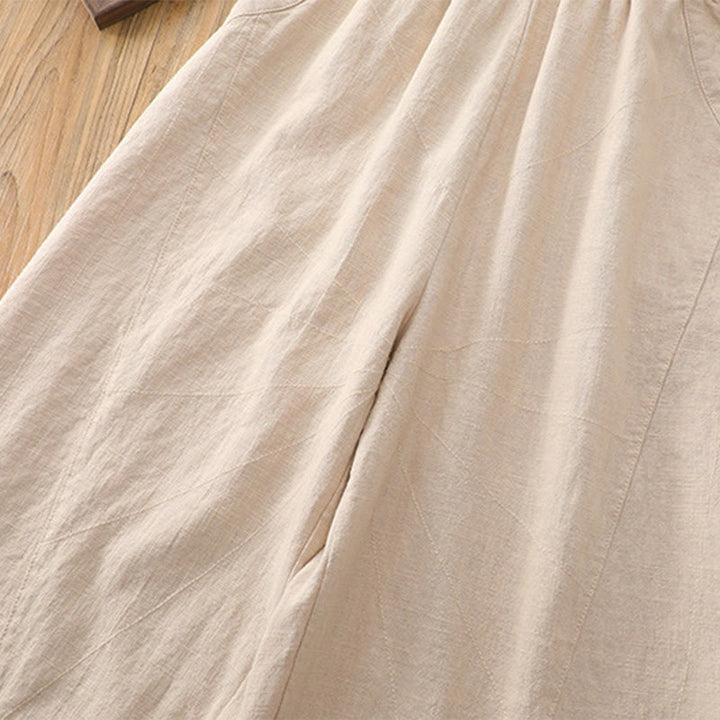 Buddha Stones Solid Color Loose Yoga Harem Pants With Pockets - image 13