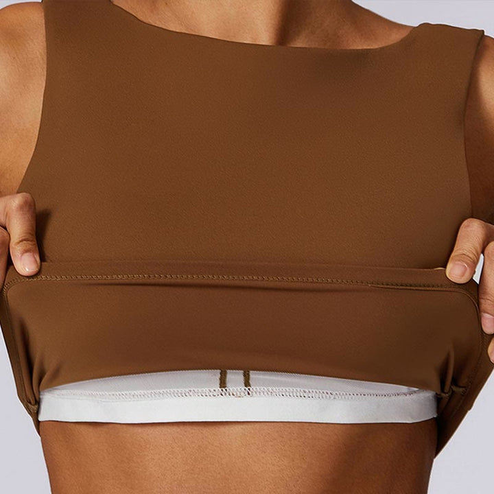 Buddha Stones Sleeveless Backless Strap Tank Top Bra Flared Pants Sports Fitness Yoga - image 67