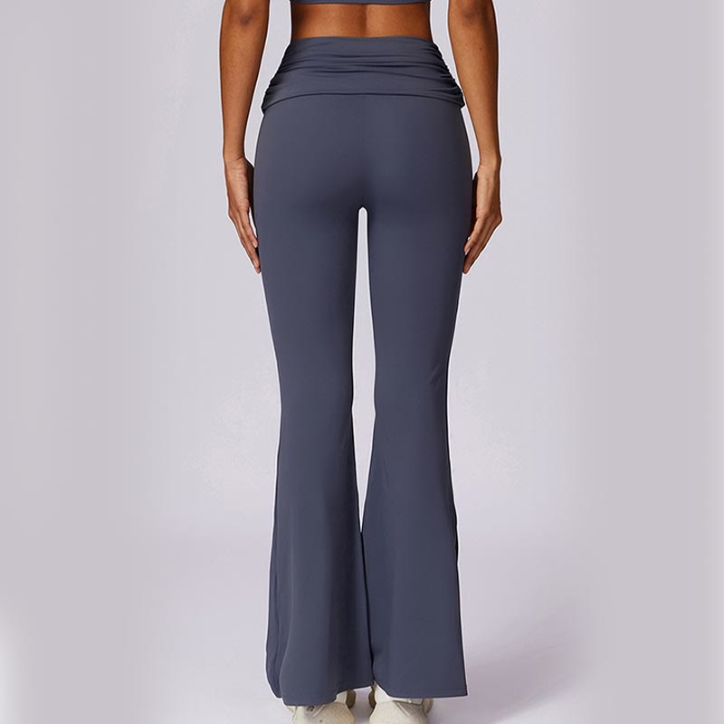 Buddha Stones Sleeveless Backless Strap Tank Top Bra Flared Pants Sports Fitness Yoga - image 49