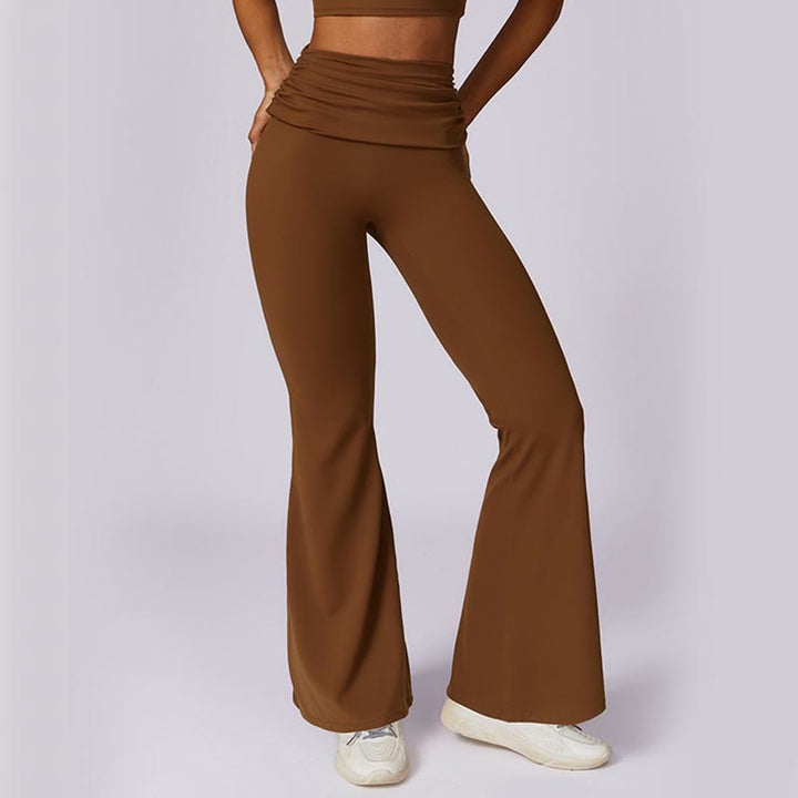Buddha Stones Sleeveless Backless Strap Tank Top Bra Flared Pants Sports Fitness Yoga - image 70