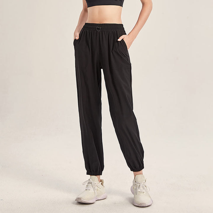 Buddha Stones Fitness Yoga Sports Track Pants With Pockets - image 10