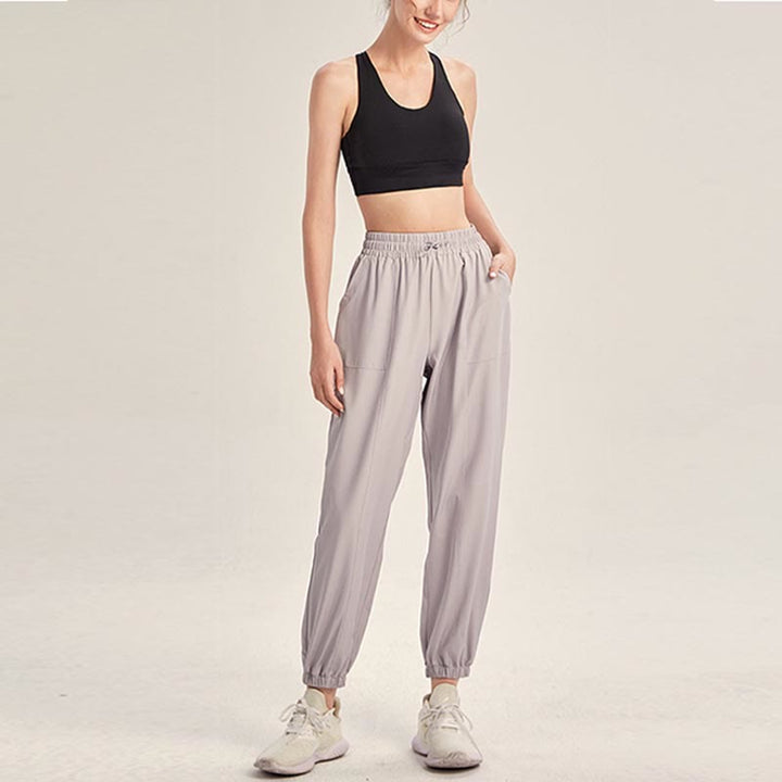 Buddha Stones Fitness Yoga Sports Track Pants With Pockets