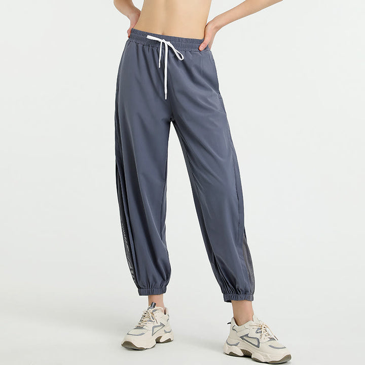 Buddha Stones High Waist Loose Fitness Yoga Sports Track Pants With Pockets - image 1