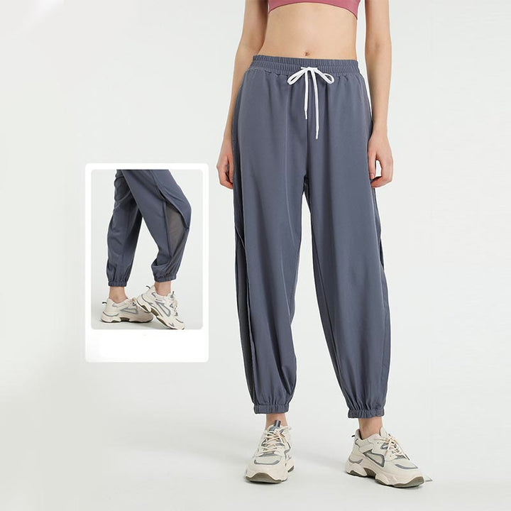 Buddha Stones High Waist Loose Fitness Yoga Sports Track Pants With Pockets