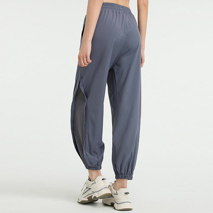 Buddha Stones High Waist Loose Fitness Yoga Sports Track Pants With Pockets - image 3