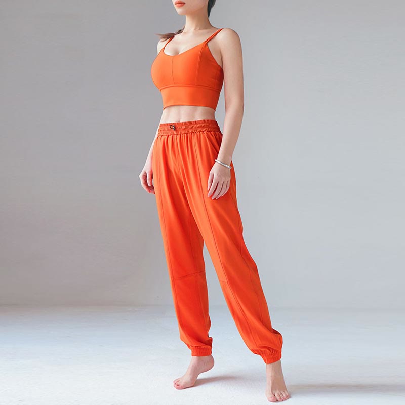 Buddha Stones High Waist Fitness Yoga Sports Jogger Track Pants With Pockets Sweatpants - image 2