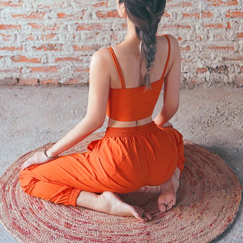 Buddha Stones High Waist Fitness Yoga Sports Jogger Track Pants With Pockets Sweatpants - image 11