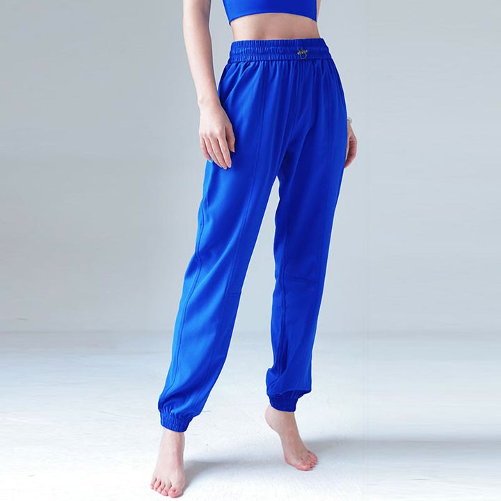 Buddha Stones High Waist Fitness Yoga Sports Jogger Track Pants With Pockets Sweatpants