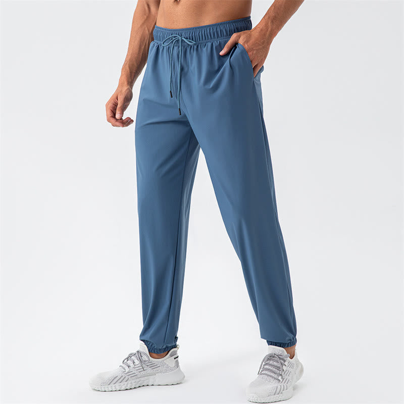 Buddha Stones Breathable Men Jogger Track Pants Sweatpants For Sports Fitness