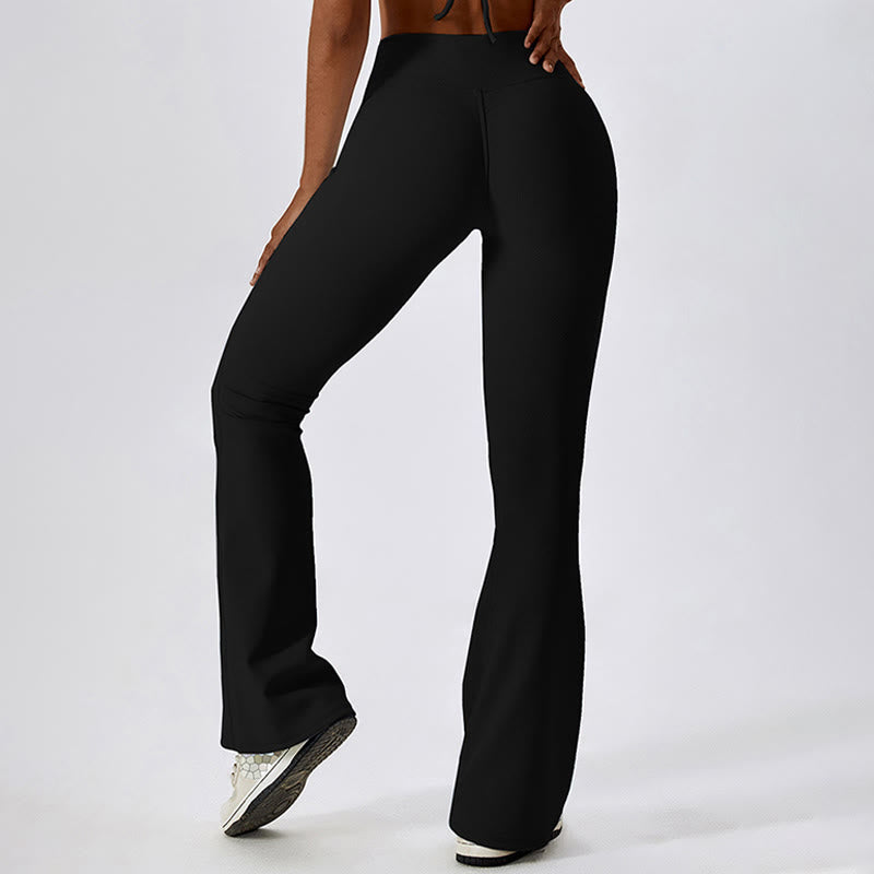 Buddha Stones Sleeveless Crop Tank Top Flared Pants Sports Fitness Yoga - image 21