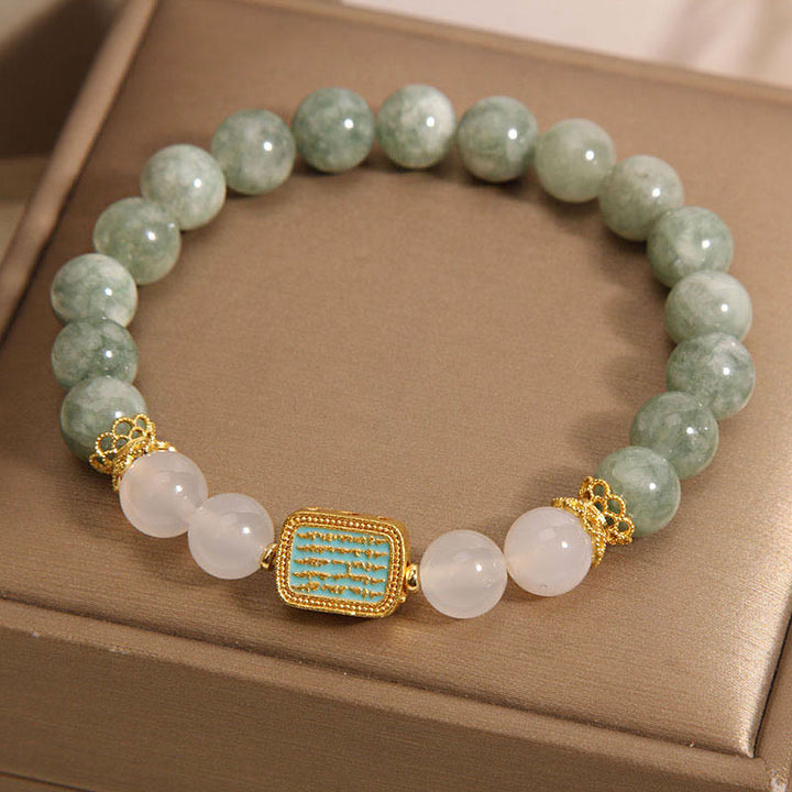 FREE Today: Attract Good Fortune Hah Taew 5 Lines Protection Jade Bracelet