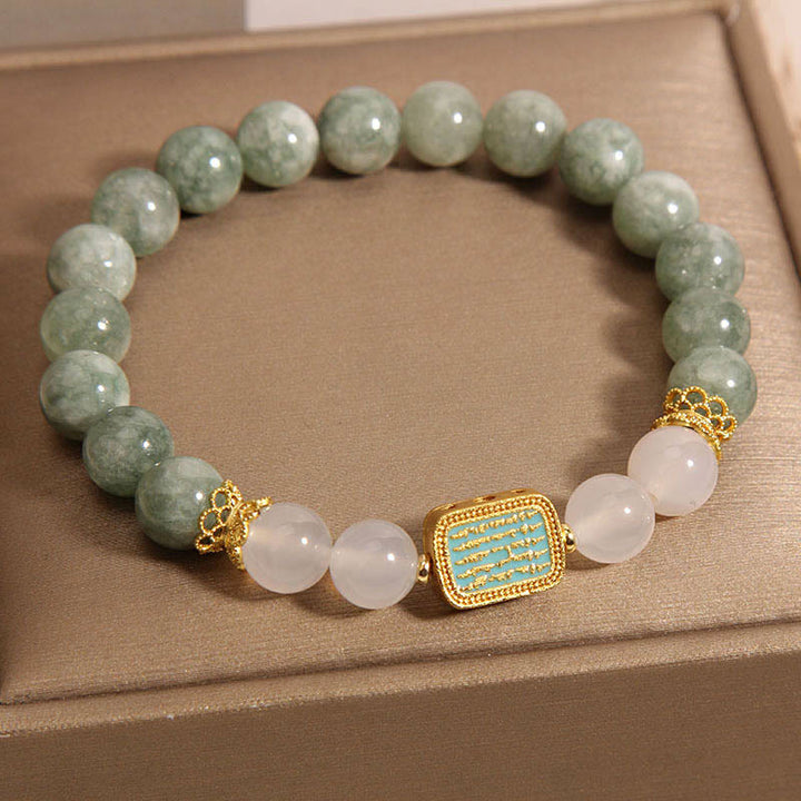 FREE Today: Attract Good Fortune Hah Taew 5 Lines Protection Jade Bracelet