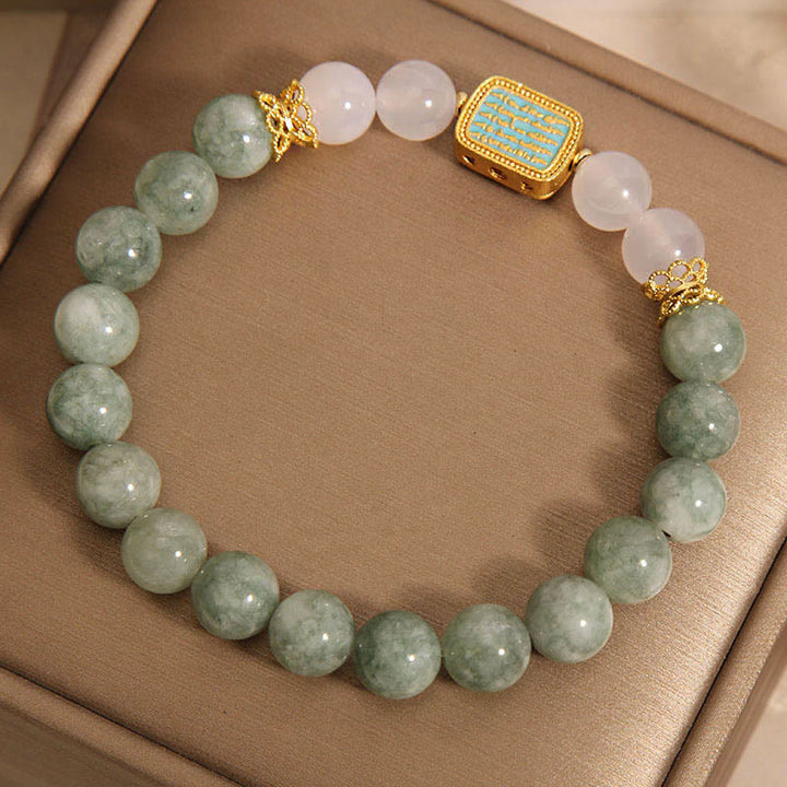 FREE Today: Attract Good Fortune Hah Taew 5 Lines Protection Jade Bracelet