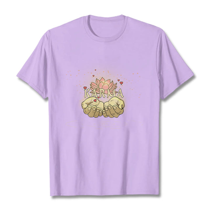 Buddha Stones KARMA Tee T-shirt - Plum - 2XL - image 15