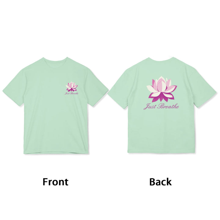 Buddha Stones Lotus Just Breathe Tee T-shirt - image 4
