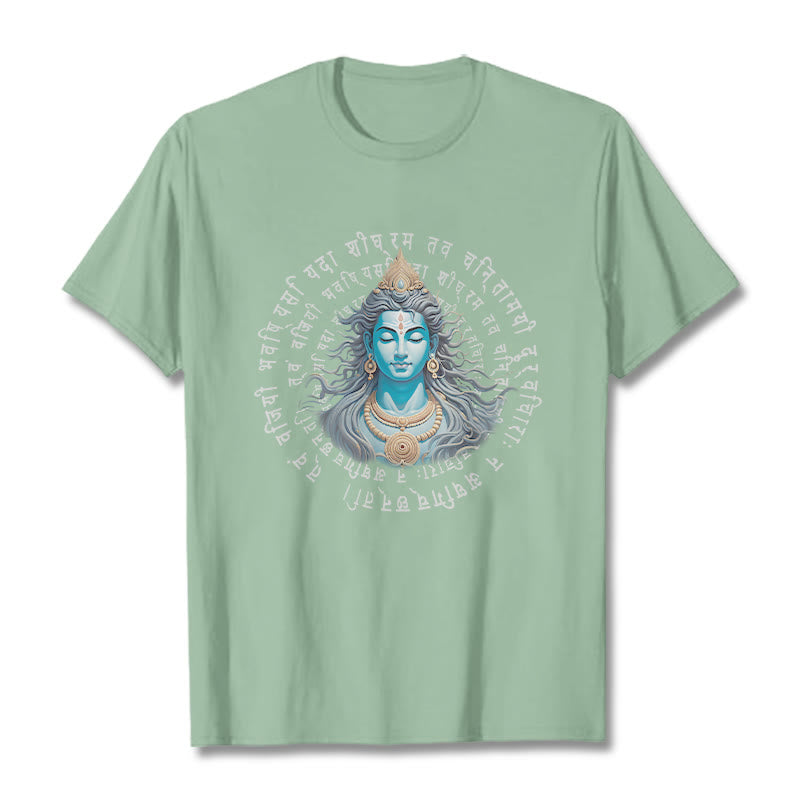 Buddha Stones Sanskrit You Have Won When You Learn Tee T-shirt - PaleGreen - 2XL - image 13