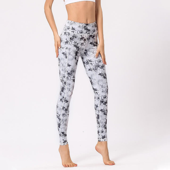 Buddha Stones Colorful Print Pants Sports Exercise Fitness Leggings Women's Yoga Pants - image 13