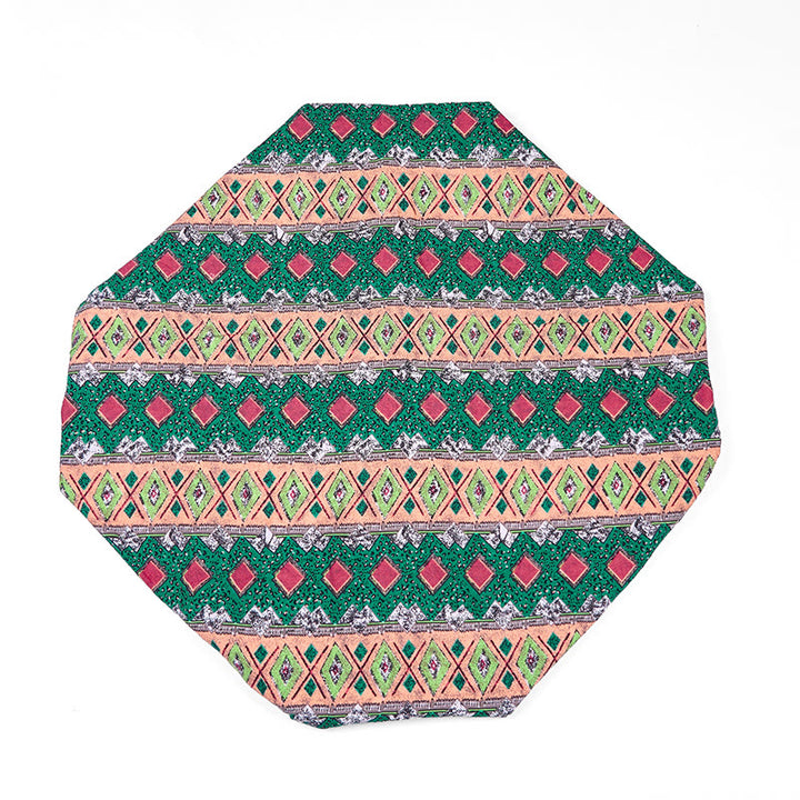 Buddha Stones Colored Stripes Pattern Cotton Shoulder Bag - image 21