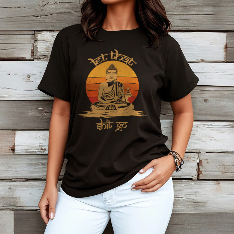 Buddha Stones Let That Shit Go Tee T-shirt - image 4
