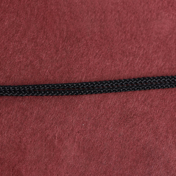 Buddha Stones 999 Sterling Silver Six True Word Heart Sutra String Necklace Pendant - image 8