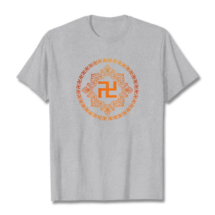 Buddha Stones Swastika Tee T-shirt