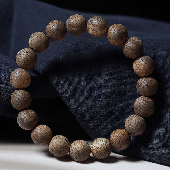 Buddha Stones Natural Brunei Texture Agarwood Strength Bracelet