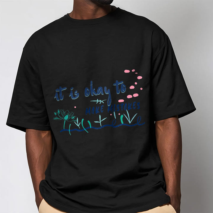 Buddha Stones It Is Okay To Make Mistakes Tee T-shirt - image 6
