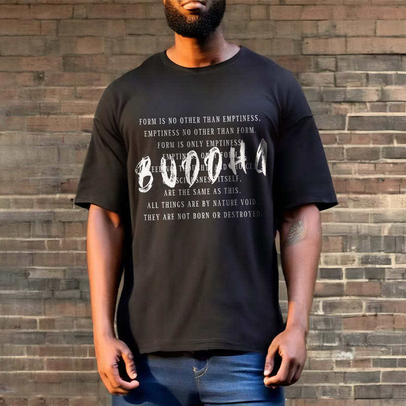 Buddha Stones Form Is No Other Than Emptiness Tee T-shirt - image 2