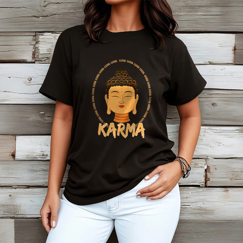 Buddha Stones Karma Buddha Tee T-shirt