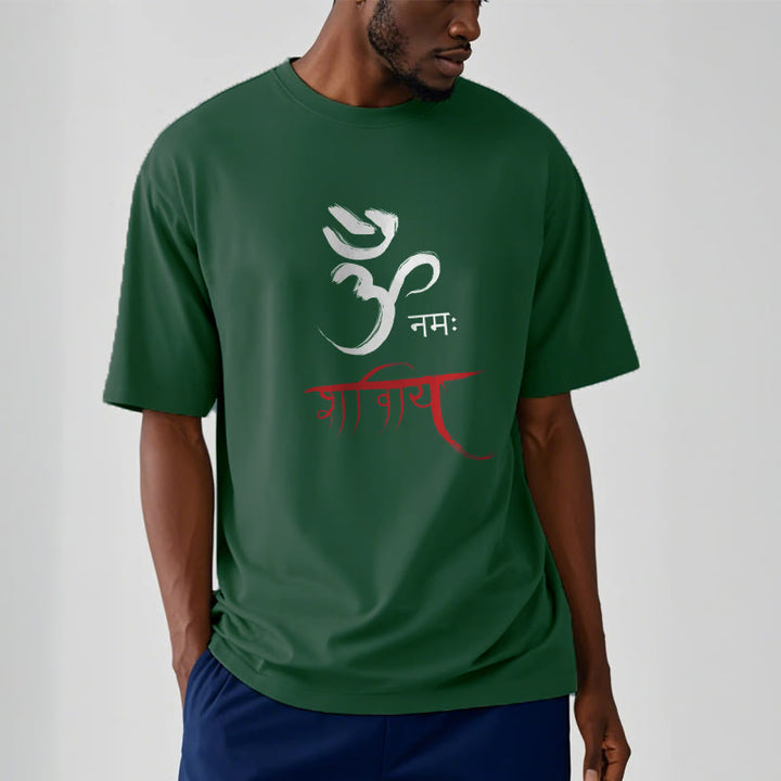 Buddha Stones OM NAMAH SHIVAYA Mantra Sanskrit Tee T-shirt - image 11